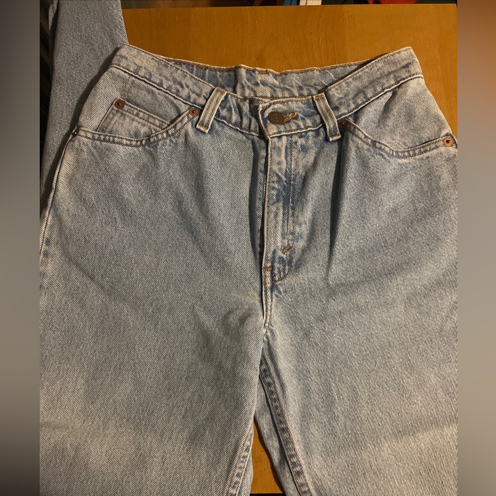 Vintage Levi’s Orange / Gold Tag Style 912 Slim Fit Tapered Leg 5 Jr M